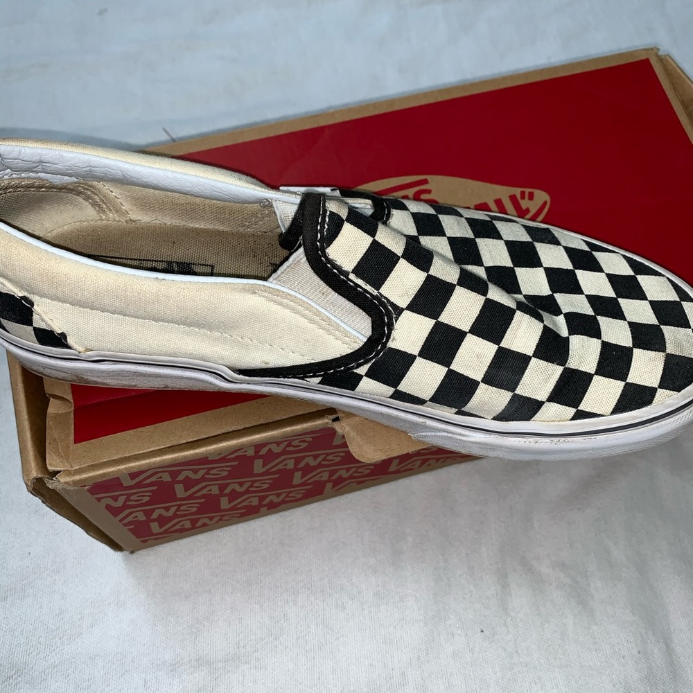 Checkered vans